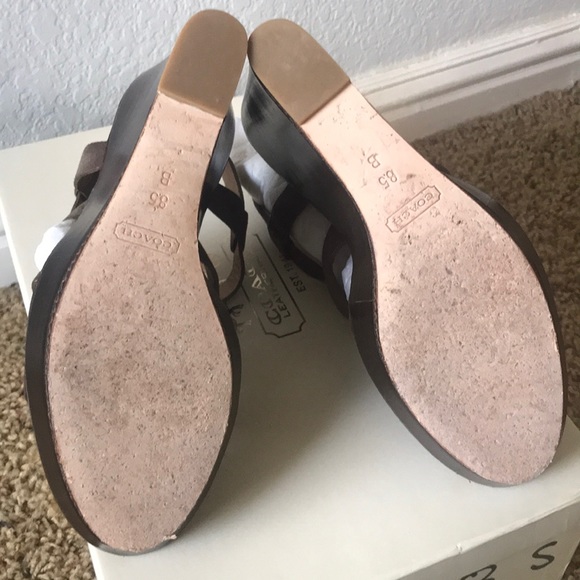 Coach Mallorie Passion Leather 8.5 - Picture 4 of 5